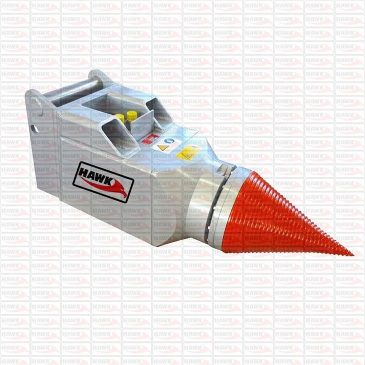 For Any Model Of Excavator Digger From 2 To 20 Ton. The Log Splitter Attachment Can Break Down Large Quantities Of Timber in A Single Day With A Single Man & Machine Operation, To Size Suitable For Firewood, A Processor Or Chipper. Many Customers Use The Cone Log Splitter As A Se