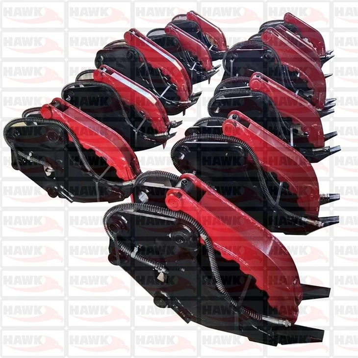Hawk03 Excavator Attachments Hydraulic Grab Bucket