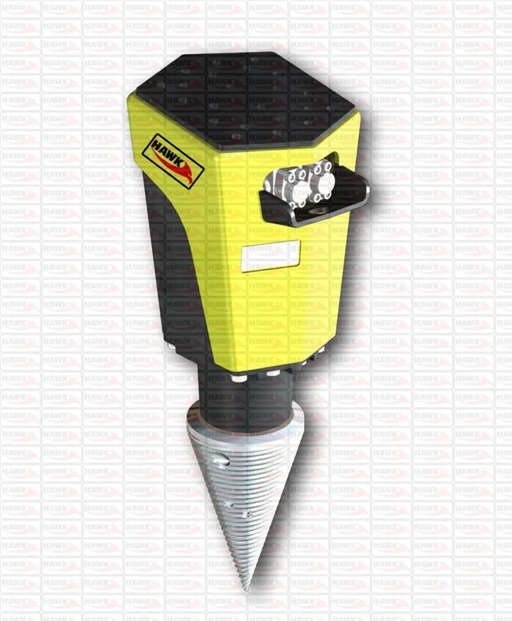 Hydraulic Cone Wood Splitter For Skid