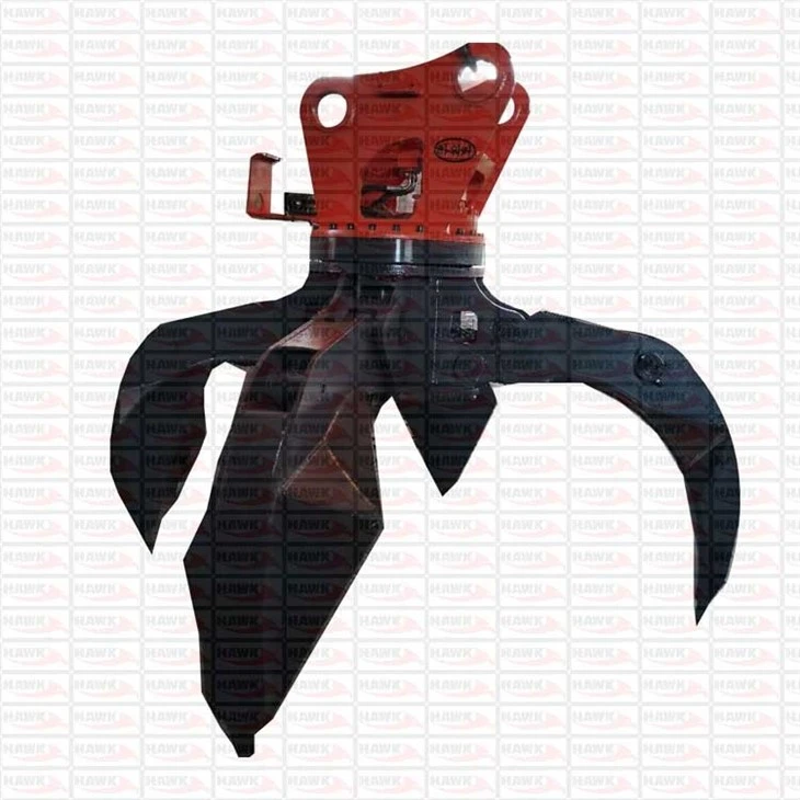 Rotating Hydraulic Orange Peel Grapple
